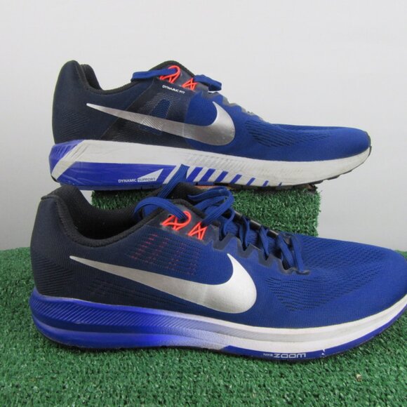 Nike Air Zoom Structure Deep Royal Blue Sneakers Running Shoes Men\'s Size 13 main image 4